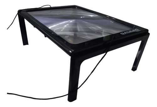 Lupa Hoja Fresnel Galileo Con Pies De Apoyo Aumento 3x 0
