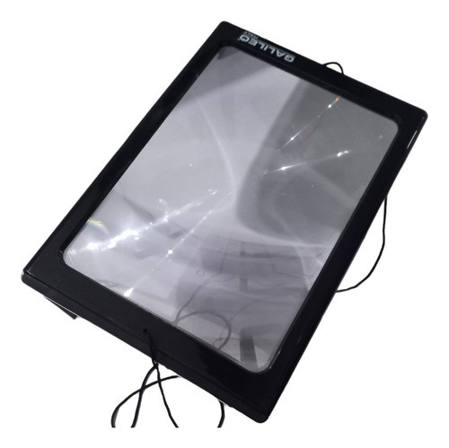 Lupa Hoja Fresnel Galileo Con Pies De Apoyo Aumento 3x 1
