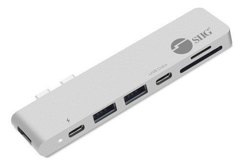 Siig Thunderbolt 3, Hub Usb Tipo C De Aluminio Con Hdmi 4k 3 0