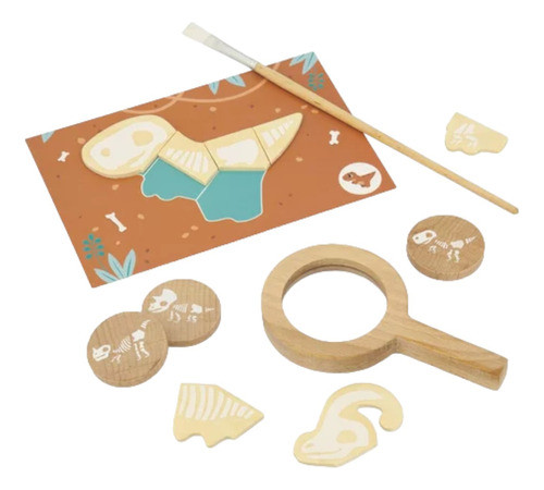 Set De Excavación Dinosaurios Janod 1