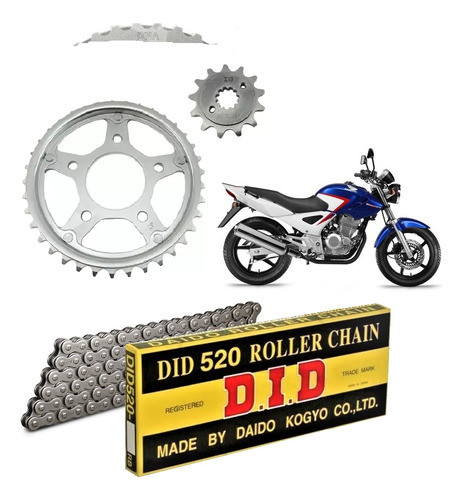 Transmision Honda Cbx 250 Twister 37/14 Cad Japon Sin Oring 0