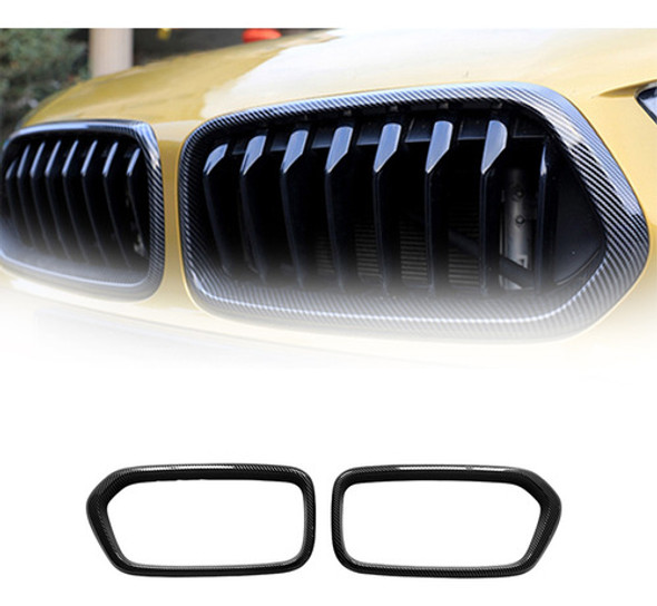 Para- F39 X2 2018-2021 Abs Carbon Fiber Front Bumper Grill G 1