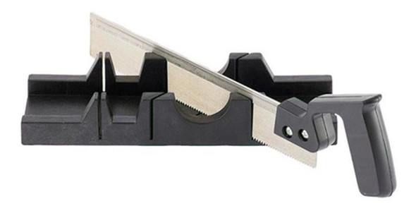 Caixa Plástica Meia Esquadria 300x65mm Com Serra 300mm 2253 0 Caixa Plástica Meia Esquadria 300x65mm Com Serra 300mm 2253 0