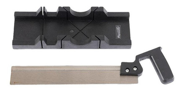 Caixa Plástica Meia Esquadria 300x65mm Com Serra 300mm 2253 1 Caixa Plástica Meia Esquadria 300x65mm Com Serra 300mm 2253 1