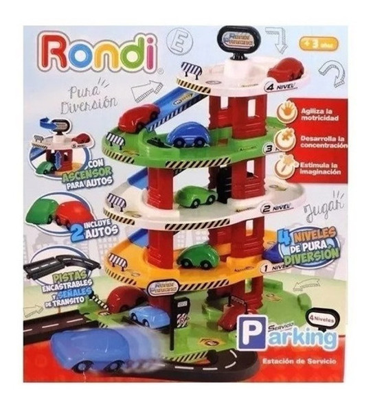 Estacion De Servico Garage Parking Rondi 4 Niveles  Rondi 1