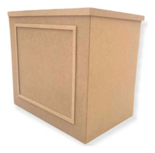 1 Painel Mesa Fake Moldurada Rustica Apoio Lembrancinhas 0