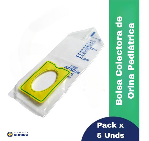Bolsa Colectora Niño/infantil Pack X 5 Unds Calidad Premium 1