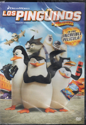 Los Pinguinos De Madagascar - Dvd Nuevo Orig Cerrado - Mcbmi 0