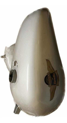 Tanque De Nafta Zanella Custom 150 Original Gris Claro . 1