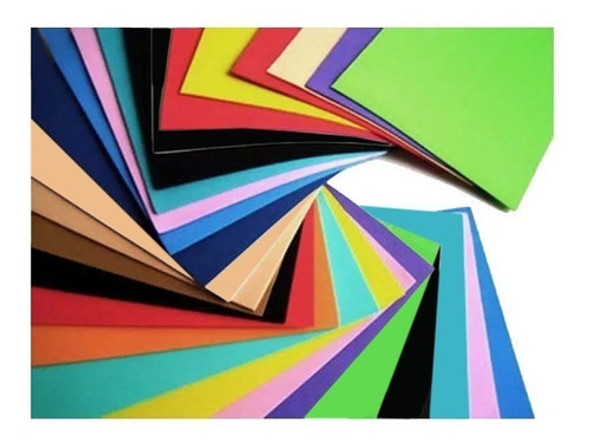 Pack 15 Cartulina Cartulinas Colores 64cm X 43cm $12.9 C/u 1