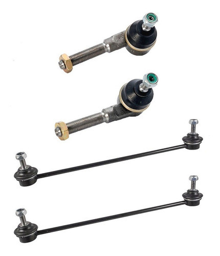 Kit 2 Extremos + 2 Bieletas Peugeot 206 - 207 0