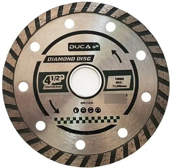 Disco Diamantado 115 X 22,23mm Turbo 0