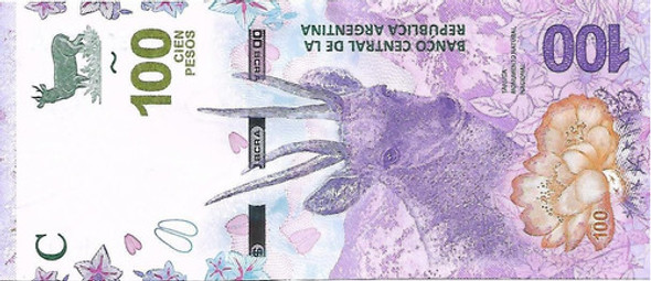 Bottero 5401 $ 100 Taruca 2018 Serie A Aunc  Palermo 1