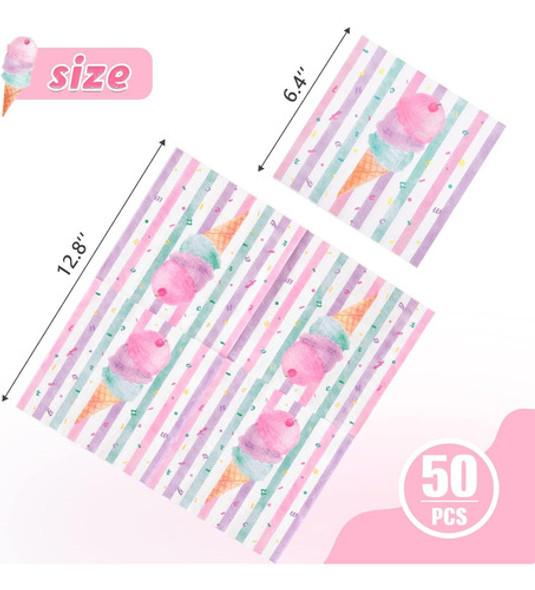 Servilletas De Papel Rosa Para Fiesta De Niñas, 3 Capas 1 Servilletas De Papel Rosa Para Fiesta De Niñas, 3 Capas 1
