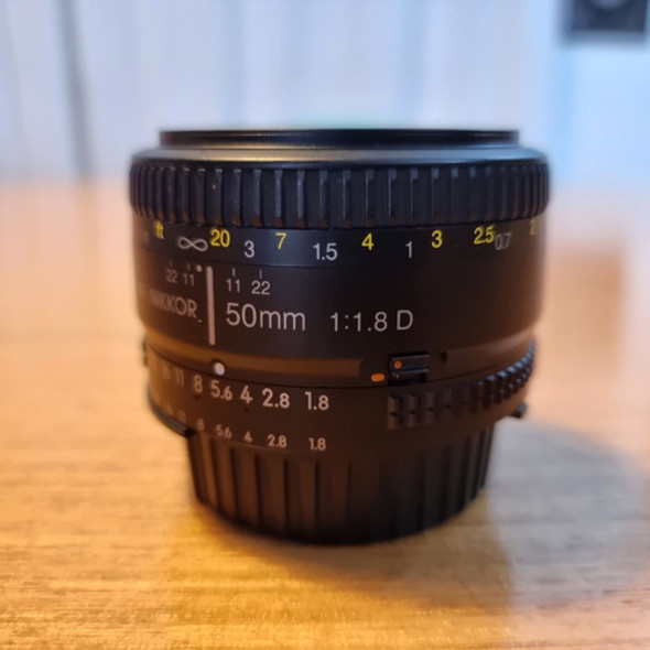 Lente Nikon 50mm 1.8 Af 0 Lente Nikon 50mm 1.8 Af 0