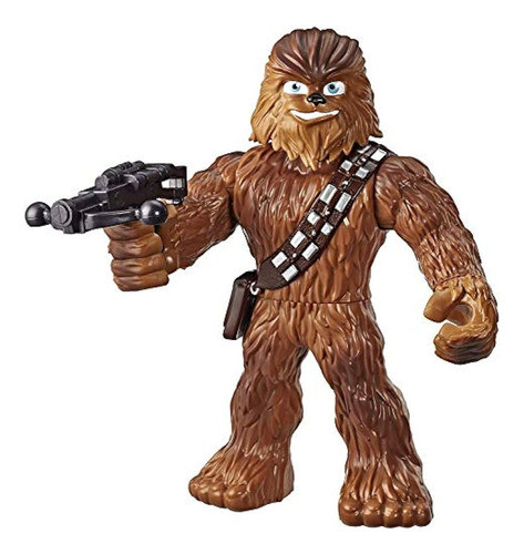 Star Wars Galactic Heroes Mega Mighties Chewbacca Figura De 0