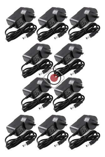 Fuente Switching 12v 1a Amp X10 Unid Camara Cctv Tira Led 0