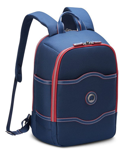 Delsey Paris Chatelet 2.0 Travel Laptop Backpack, Navy, One 1