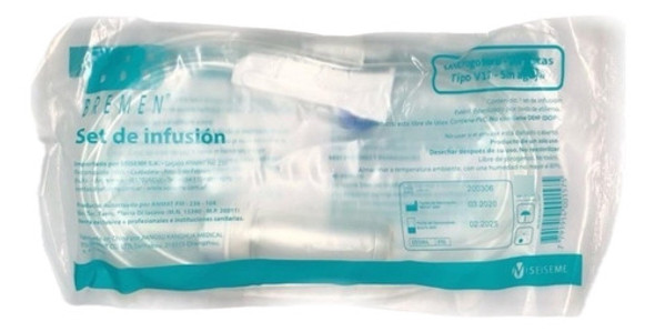 Guías Set De Infusión Macrogotero Para Suero S/aguja X 50 U. 0