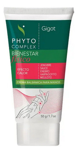 Gigot Crema Balsámica Manos Ef Calor Harpagofito Y Jengibre 0