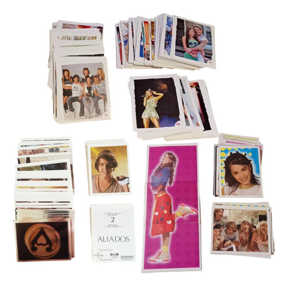 Panini Floricienta Sticker Lot –50 Unique Stickers, No Repeats, Pre-Assembled Collection for Fans