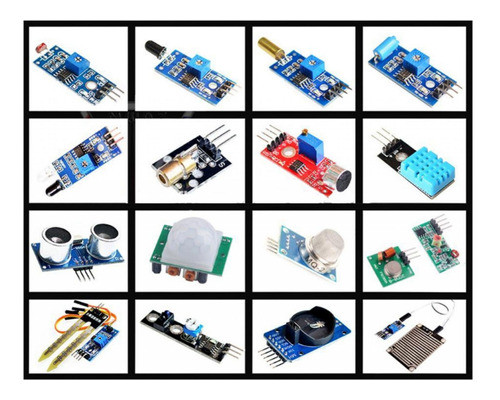Kit Sensores 16 Raspberry Arduino Programacion Domotica 0