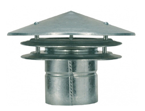 Sombrero Enargas 3 Pulgadas Con 2 Aros Zincado. Gk 0
