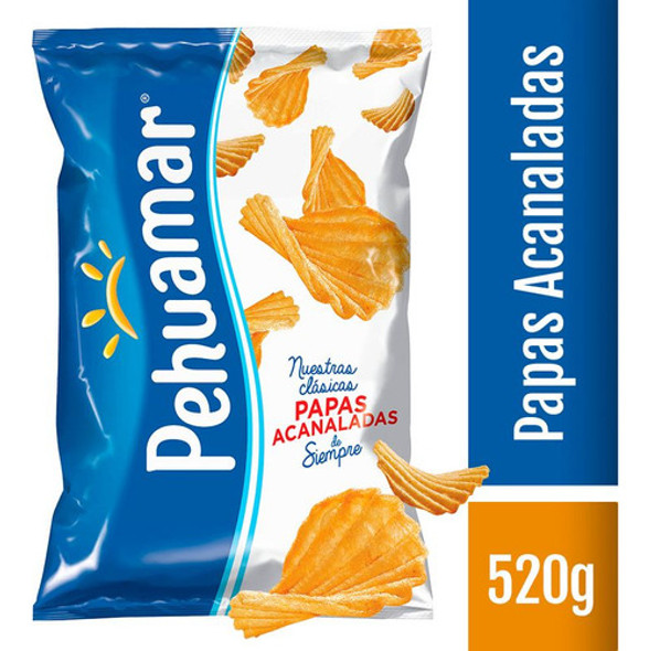Pack X 18 Unid. Papas Fritas  Acanalada 520 Gr Pehua Pro 1