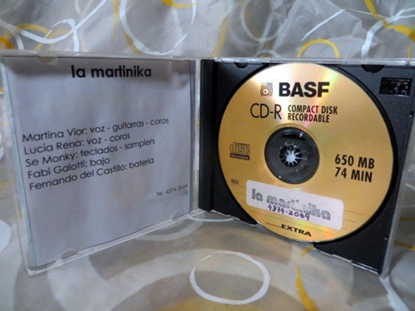 La Martinika, Balbuceando Cd Demo 1 La Martinika, Balbuceando Cd Demo 1