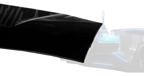 Protector Durable Negro Coche Salpicadero Borde Rayado De 15 0