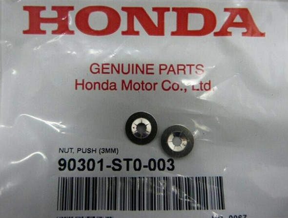 Par Porca Pressao Emblema Diant. (3mm) - Honda Accord 0