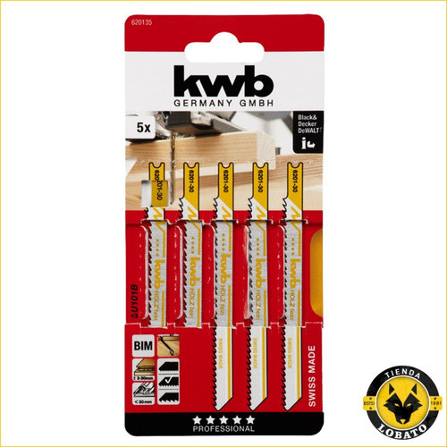 Hoja Calar 100/75 Corte Fino X5 Caladora Kwb 620135 1