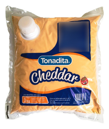 Queso Cheddar Liquido Tonadita Pouch 0