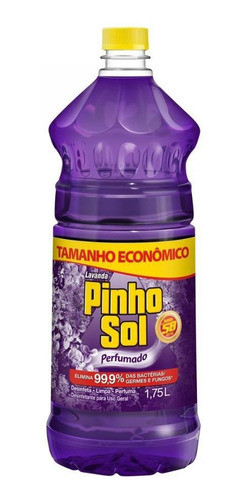 Kit Com 2 Desinfetante Pinho Sol Lavanda 1750ml Cada 1