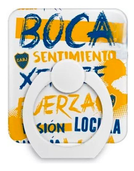 Anillo Ringo Soporte Escritorio Celular Tablet Boca Fuerza 0
