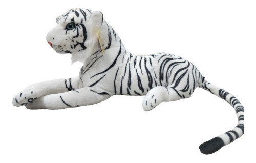 Peluche Tigre De Bengala Blanco Mediano 50cm  Dw07 0