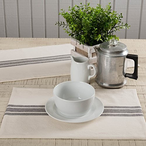Market Place Grain Sack Stripe Placemats Juego De 4 12 X 18 0