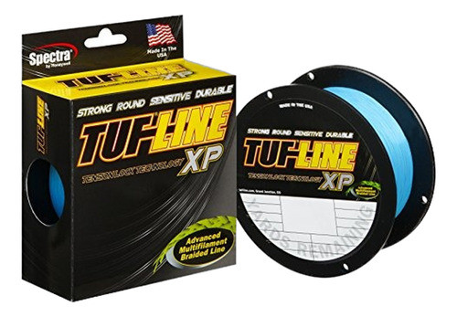 Tuf-line Xp Línea De Pesca Trenzada De 300 Yardas, Azul, 20 0
