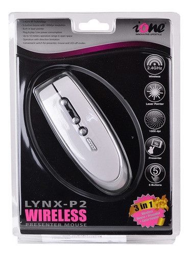 Presentador Ione Lynx-p2u 5-button Inalambrico 1
