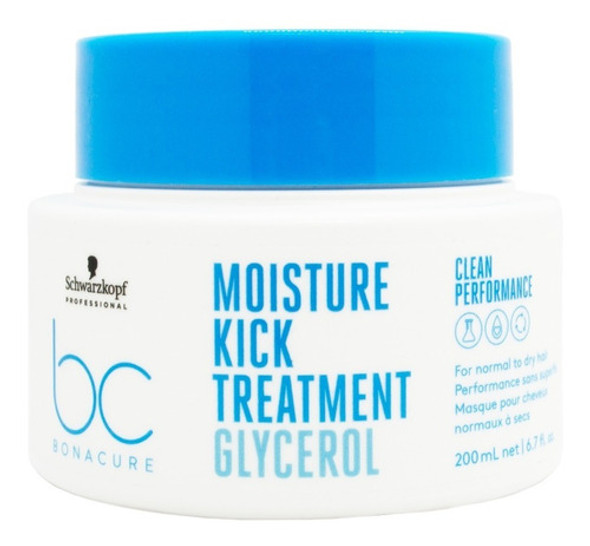 Mascara Baño Crema Schwarzkopf Moisture Kick 200 Hidratación 0