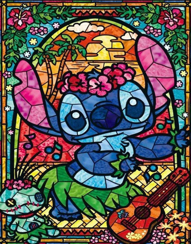 Kit Diamond Painting Disney, Stitch, Van Gogh Y Más  20x30cm 0