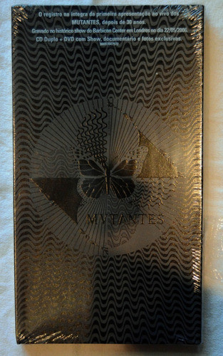 Frt Grátis Mutantes Barbican Theatre London 2006 2cd+dvd Box 0