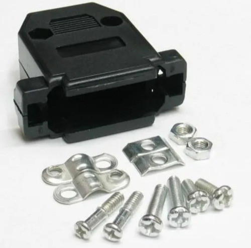5 Peças - Capa Db15 P/ 2 Fileiras Kit Curto Preta Promoção 0