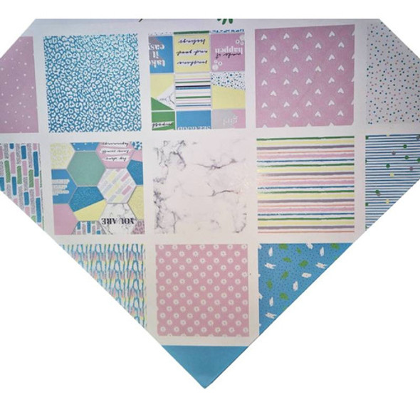 Block Da Vinci Papeles Ilustrados Glitter Serviciopapelero 1