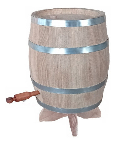 Barril Vertical De Madeira De Amburana P/ Cachaça - 3l 0