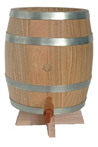 Barril Vertical De Madeira De Amburana P/ Cachaça - 3l 0
