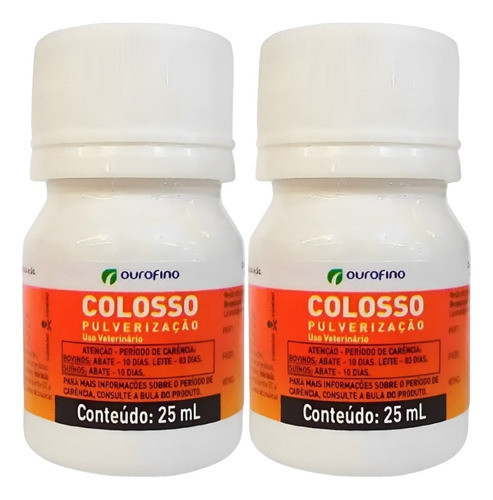 Kit 02x Colosso Ourofino 25ml Pulverização 0