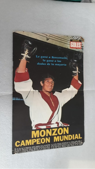 Póster Carlos Monzón Muy Buen Estado. 0