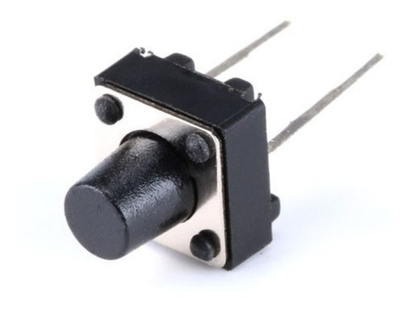 Pack X 10 Boton Pulsador De 2 Pines Tact Switch 6x6x7 0