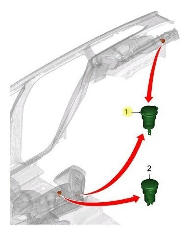 Toma Enchufe Encendedor Con Tapa Adicional 12v Ford Original 1